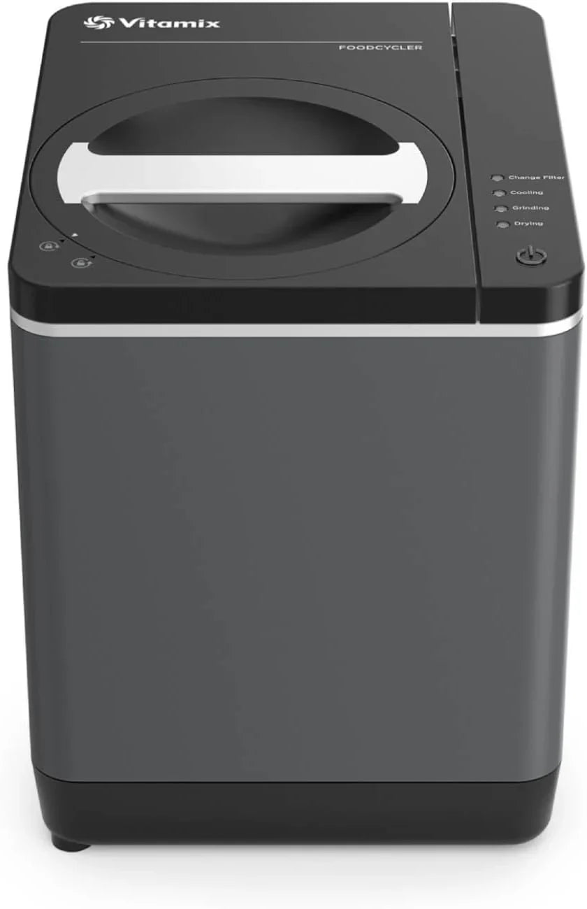 Vitamix FC-50 - Convenient Home Food Processor and Recycler - Kitchen Countertop Compost Bin Alternative - Electric Waste Disposer - Odorless Garbage Disposal - 2.5L Capacity
