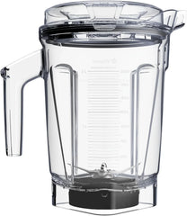 Vitamix 64-Ounce Low-Profile Blender Container with SELF-DETECT, BPA-Free, Laser-Cut Stainless-Steel Blades, Fits Under Most Kitchen Cabinets, Compatible with all full-size Vitamix Blenders