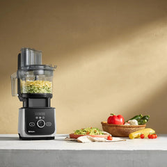 Vitamix 12-Cup Food Processor Attachment with SELF-DETECT, BPA-Free, with Multi-Use Blade and Two Reversible Discs, Compatible with Ascent and Venturist Series Vitamix Blenders