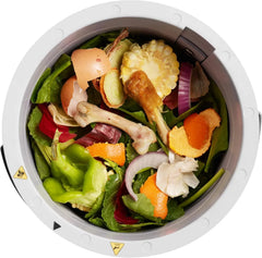 Vitamix FC-50 - Convenient Home Food Processor and Recycler - Kitchen Countertop Compost Bin Alternative - Electric Waste Disposer - Odorless Garbage Disposal - 2.5L Capacity